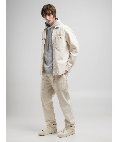 REPLAY（リプレイ）の「リラックスフィット ECRUデニムシャツ（シャツ/ブラウス・メンズ・アイボリー・X-LARGE/LARGE/MEDIUM/SMALL）」の5枚目の写真