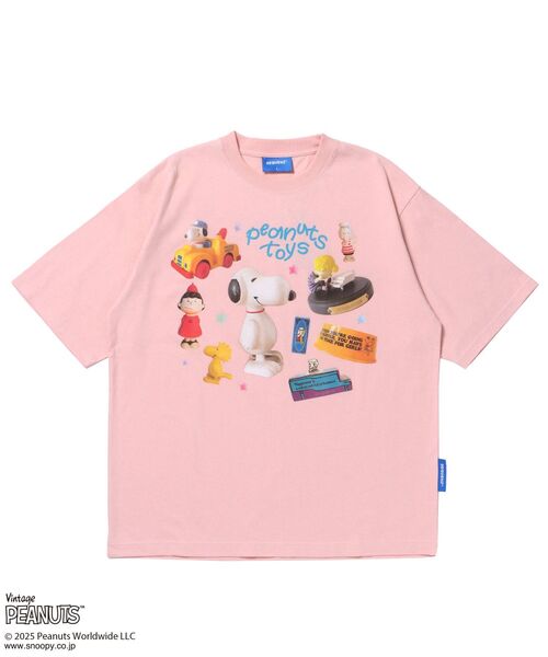 スヌーピー　SNOOPY PEANUTS ピーナッツ　ヴィンテージ　セット セール】【SEQUENZ（シークエンズ）】TP VINTAGE TOYS S/S TEE