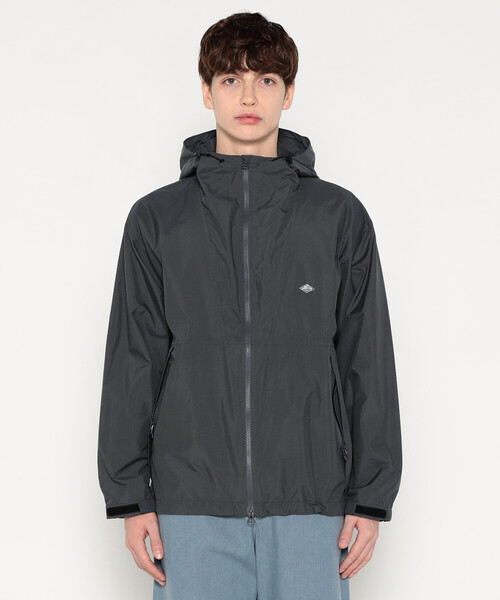 DANTON 黒 ナイロンジャケット MEN'S STUNNER NYLON HOODED JACKET（ブルゾン）｜DANTON