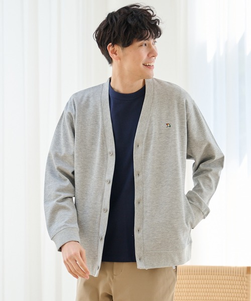 Arnold Palmer（アーノルドパーマー）の「カノコ ダブルフェイス カーディガン（カーディガン/ボレロ・レディース・グリーン/杢グレー・S/M/L/XS/LL）」の5枚目の写真