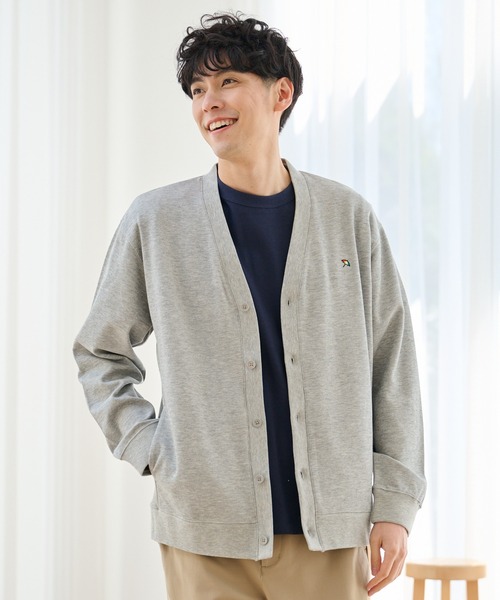 Arnold Palmer（アーノルドパーマー）の「カノコ ダブルフェイス カーディガン（カーディガン/ボレロ・レディース・グリーン/杢グレー・S/M/L/XS/LL）」の6枚目の写真