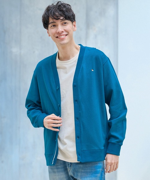 Arnold Palmer（アーノルドパーマー）の「カノコ ダブルフェイス カーディガン（カーディガン/ボレロ・レディース・グリーン/杢グレー・S/M/L/XS/LL）」の10枚目の写真