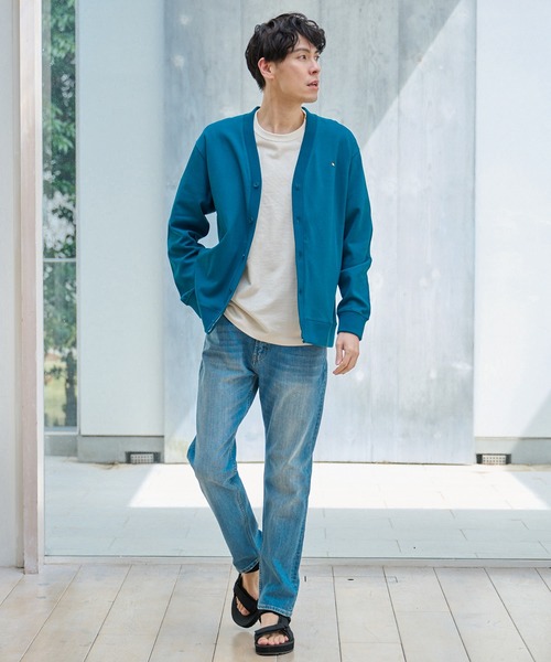 Arnold Palmer（アーノルドパーマー）の「カノコ ダブルフェイス カーディガン（カーディガン/ボレロ・レディース・グリーン/杢グレー・S/M/L/XS/LL）」の11枚目の写真