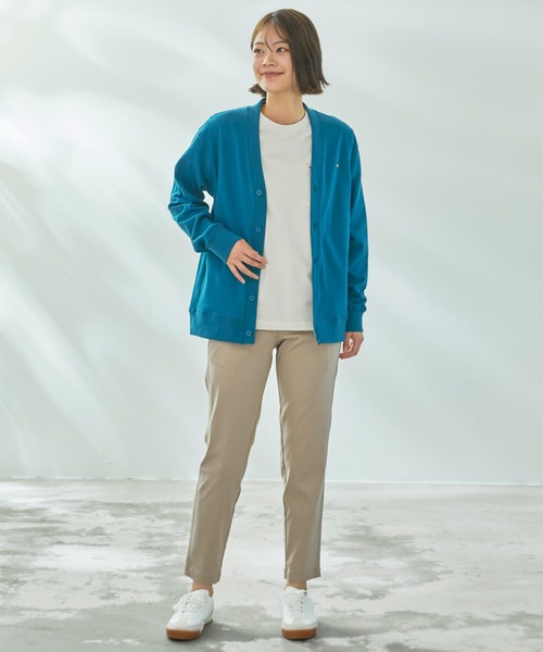 Arnold Palmer（アーノルドパーマー）の「カノコ ダブルフェイス カーディガン（カーディガン/ボレロ・レディース・グリーン/杢グレー・S/M/L/XS/LL）」の19枚目の写真