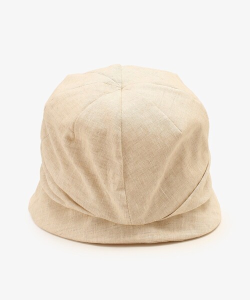Afternoon Tea（アフタヌーンティー）の「リネンUVハンクハット（ハット・レディース・ブラック/アイボリー/ベージュ・ONE SIZE）」の12枚目の写真