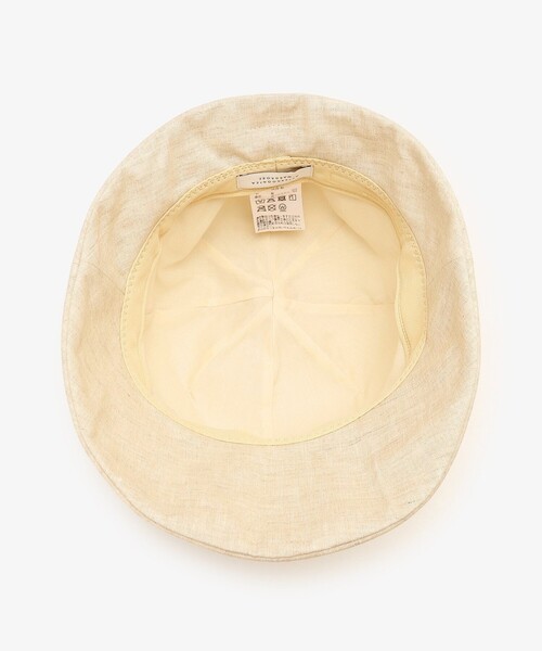 Afternoon Tea（アフタヌーンティー）の「リネンUVハンクハット（ハット・レディース・ブラック/アイボリー/ベージュ・ONE SIZE）」の15枚目の写真