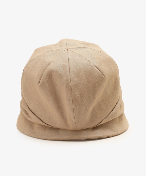 Afternoon Tea（アフタヌーンティー）の「リネンUVハンクハット（ハット・レディース・ブラック/アイボリー/ベージュ・ONE SIZE）」の10枚目の写真