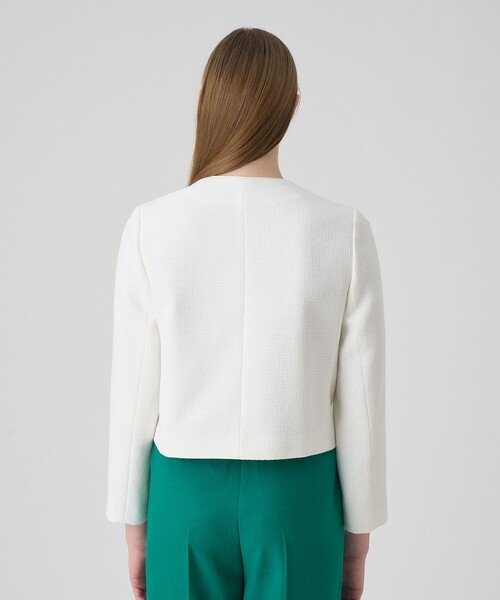 セール】【セットアップ対応商品】ドビーツイードクルー ジャケット