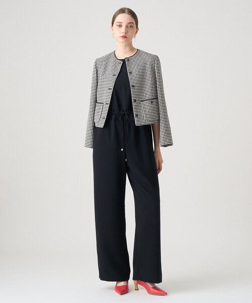 セール】【セットアップ対応商品】ドビーツイードクルー ジャケット