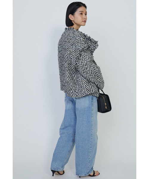 セール】ヘリンボーンショートブルゾン（その他アウター）｜1er