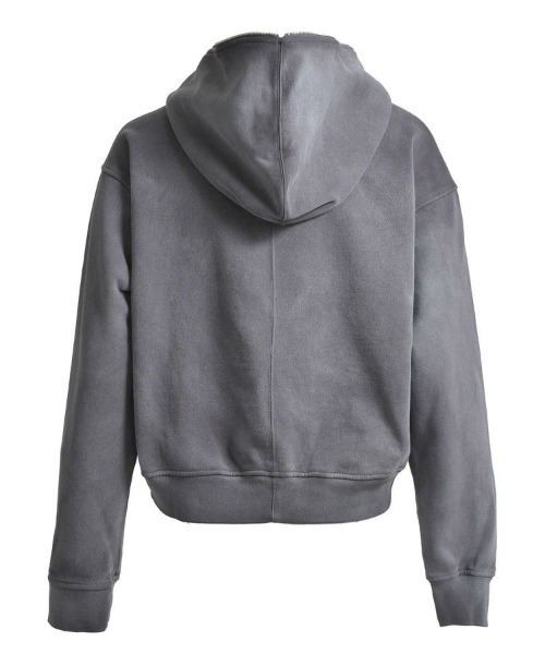 グレー パーカー BREATH BREATH グラフィック ジップパーカー | グレー | FARFETCH JP
