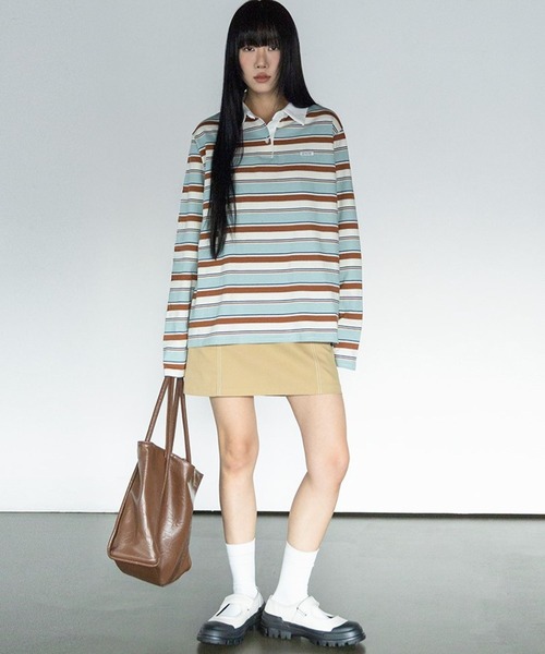 3.3 Field Trip／ボーダーポロTシャツ（Tシャツ/カットソー