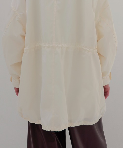 STUMBLY(スタンブリー)の「STUMBLY / New Miltary Jacket(ニューミリタリージャケット 535-5150001)(ブルゾン・レディース・ホワイト・36)」の9枚目の写真