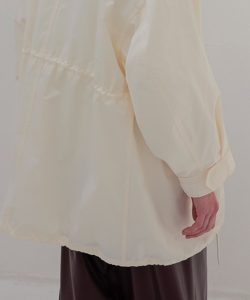 STUMBLY(スタンブリー)の「STUMBLY / New Miltary Jacket(ニューミリタリージャケット 535-5150001)(ブルゾン・レディース・ホワイト・36)」の10枚目の写真