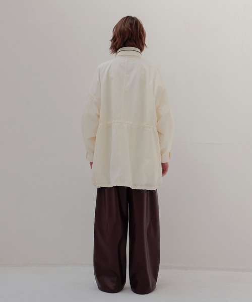 STUMBLY(スタンブリー)の「STUMBLY / New Miltary Jacket(ニューミリタリージャケット 535-5150001)(ブルゾン・レディース・ホワイト・36)」の13枚目の写真