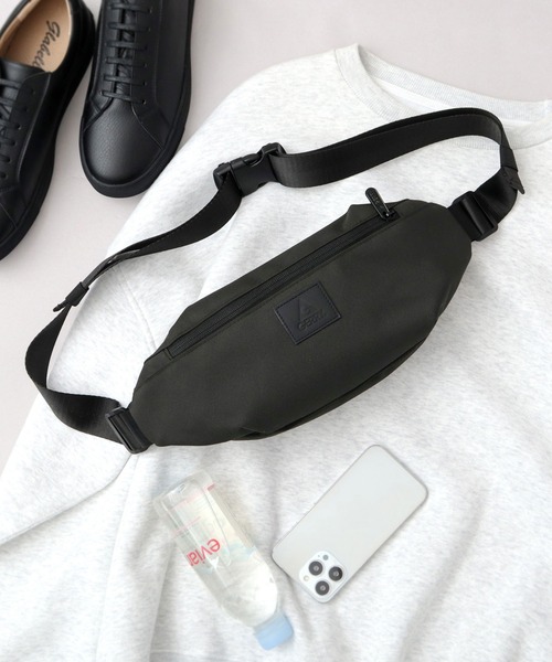 GERRY（ジェリー）の「撥水加工 ウエスト ボディバッグ（ボディバッグ/ウエストポーチ・メンズ・ブラック・FREE）」の5枚目の写真