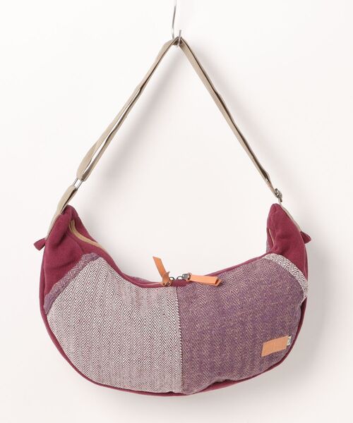 チャイハネ（チャイハネ）の「【チャイハネ】ラージャクレセントバッグ（ショルダーバッグ・レディース・パープル/ブラック/カーキ/ブルー・FREE）」の4枚目の写真