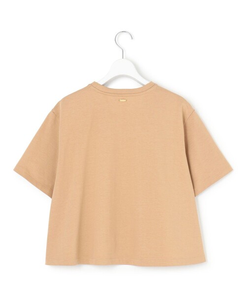 GLOW6月号掲載/洗える】スビンギザコットン クロップド Tシャツ
