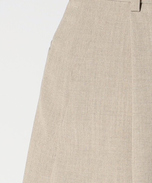 LOEFF(ロエフ)の「<LOEFF>ホップサック タック キュロット(その他パンツ・レディース・ブラック/ベージュ・0/1)」の14枚目の写真