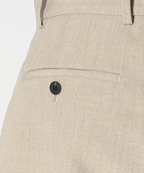 LOEFF(ロエフ)の「<LOEFF>ホップサック タック キュロット(その他パンツ・レディース・ブラック/ベージュ・0/1)」の15枚目の写真