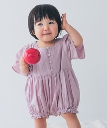 NHT（エヌエイチティー）の「NHT/エヌエイチティー フレアーロンパース（ロンパース・キッズ）」