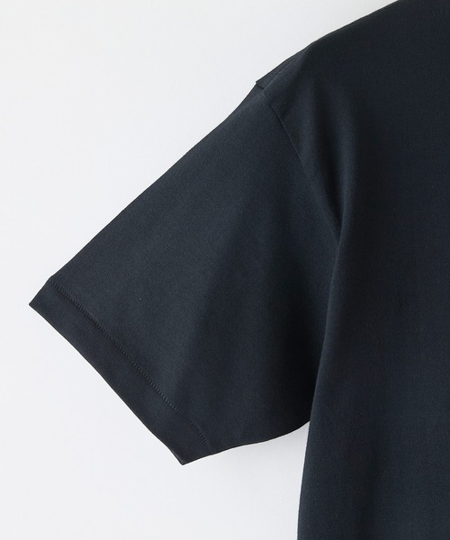 HANES(ヘインズ)の「【HANES/ヘインズ】【7.0oz 超厚手】KURO 先染めブラック クルーネックTシャツ 透けない・タフ(Tシャツ/カットソー・メンズ・ブラック・X-LARGE/LARGE/MEDIUM/SMALL)」の11枚目の写真
