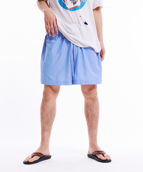 THE BOLDMAN（ザ ボールドマン）の「Loose Shorts / ルーズショートパンツ（その他パンツ・メンズ・ブラック/サックスブルー/ブルー・MEDIUM/LARGE）」の12枚目の写真