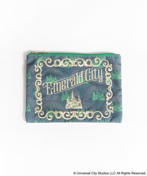 Casselini（キャセリーニ）の「【WICKED×Casselini】刺繍ポーチ（ポーチ・レディース・グリーン/イエロー・FREE）」の7枚目の写真