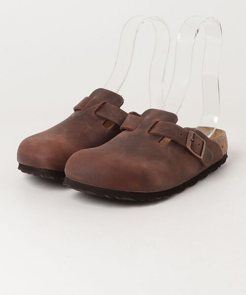 BIRKENSTOCK(ビルケンシュトック)の「【公式】ビルケンシュトック Boston/ボストン オイルドナチュラルレザー(サンダル・メンズ・ブラウン系その他/ブラウン/ブラック・26.5cm【レギュラー幅】/27cm【レギュラー幅】/28cm【レギュラー幅】/28.5cm【レギュラー幅】/26cm【レギュラー幅】/22.5cm【ナロー幅】/25cm【レギュラー幅】/24.5cm【ナロー幅】/25cm【ナロー幅】/24cm【ナロー幅】/23cm【ナロー幅】)」の2枚目の写真