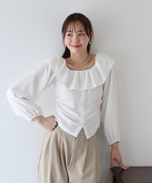 2WAYオフショルブラウス
