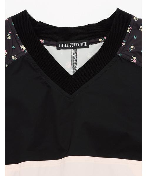 Little sunny bite(リトルサニーバイト)の「【8】【it】【Little sunny bite】nylon top(Tシャツ/カットソー・レディース・ピンク/ブルー/ブラック・MEDIUM/SMALL)」の6枚目の写真