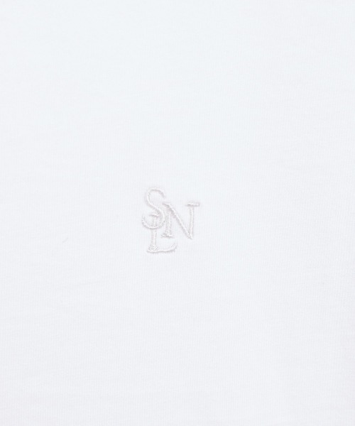 SALON adam et rope'（サロン アダム エ ロペ）の「レイヤード2パックT / タンク［セット］（Tシャツ/カットソー・レディース・ブラック/カーキ/ホワイト・FREE）」の10枚目の写真