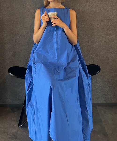 ST.ROONEY（セントルーニー）の「Aラインタックワンピース【低身長・小柄女性向け】（ワンピース・レディース・ブラック/ブルー/ピンク/レッド系その他/ライム/ネイビー/ベージュ/ラベンダー・XS）」の18枚目の写真