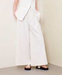 【試着のみ】allureville LOULOU アルアバイル　パンツ　サイズ1 ◇デニムオーバルラインパンツ|allureville OFFICIAL SITE