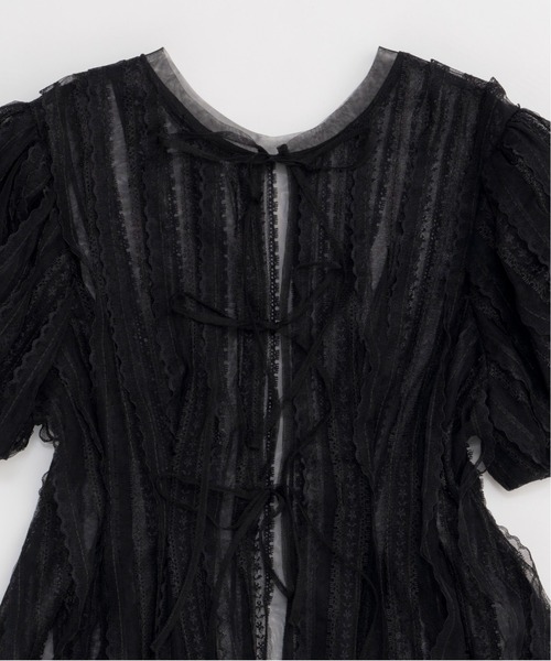 Lace Peplum 2way Tops/レースペプラム2WAYトップス（シャツ/ブラウス