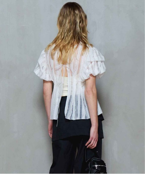 Lace Peplum 2way Tops/レースペプラム2WAYトップス Lace Peplum 2way Tops/レースペプラム2WAYトップス - メルカリ