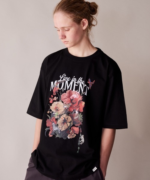 rehacer（レアセル）の「rehacer : The Moment Relax Fit T-shirt / ザ.モーメントリラックス フィット Tシャツ（Tシャツ/カットソー・メンズ・ホワイト/ブラック・SMALL/X-LARGE/LARGE/MEDIUM）」の3枚目の写真