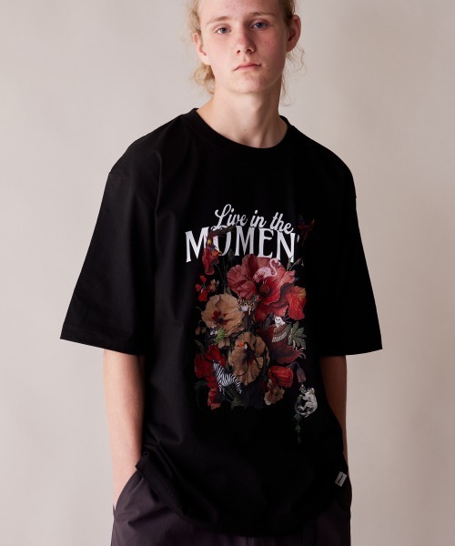 rehacer（レアセル）の「rehacer : The Moment Relax Fit T-shirt / ザ.モーメントリラックス フィット Tシャツ（Tシャツ/カットソー・メンズ・ホワイト/ブラック・SMALL/X-LARGE/LARGE/MEDIUM）」の4枚目の写真