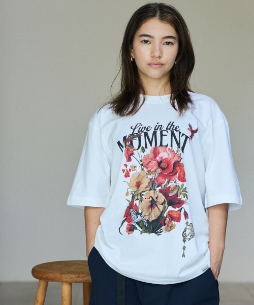rehacer（レアセル）の「rehacer : The Moment Relax Fit T-shirt / ザ.モーメントリラックス フィット Tシャツ（Tシャツ/カットソー・メンズ・ホワイト/ブラック・SMALL/X-LARGE/LARGE/MEDIUM）」の11枚目の写真