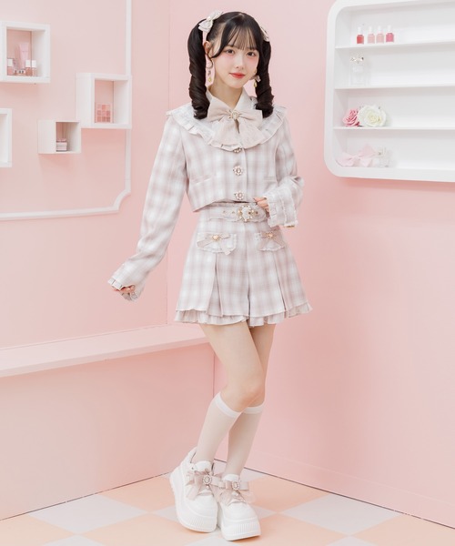 RUTH クロシェショートパンツ/BAU by Bride And You セール】フラップリボンショートパンツ(その他パンツ)|ROJITA