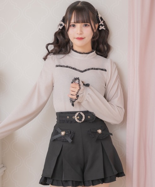 ROJITA(ロジータ)の「フラップリボンショートパンツ(その他パンツ・レディース・ピンク/グレー/ブラック・FREE)」の4枚目の写真