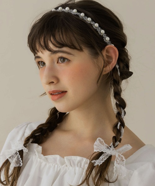 Simone Rocha パールカチューシャ ヘッドドレス 2025年最新】Simone Rocha ヘアバンド・カチューシャの人気