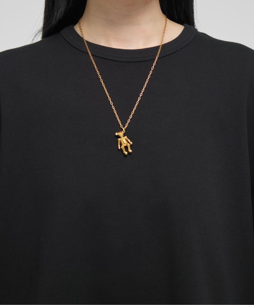 beautiful people(ビューティフルピープル)の「【beautiful people/ビューティフルピープル】suvin compact jersey drawstring T-shirts/スビンコンパクトジャージードローストリングTシャツ(Tシャツ/カットソー・レディース・グレー/オフホワイト/ブラック・36)」の21枚目の写真