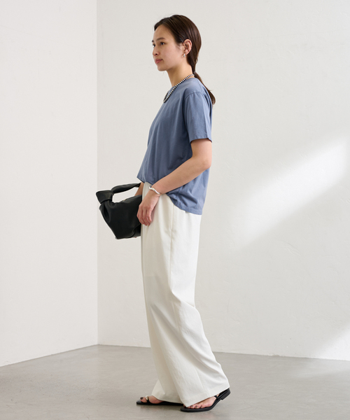 CALMER×FRAMeWORK NATURAL DYE Tシャツ（Tシャツ/カットソー