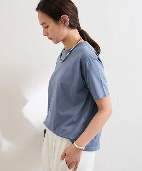 セール】CALMER×FRAMeWORK NATURAL DYE Tシャツ（Tシャツ