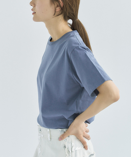セール】CALMER×FRAMeWORK NATURAL DYE Tシャツ（Tシャツ