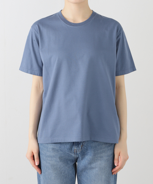 tシャツ CALMER×FRAMeWORK　NATURAL DYE Tシャツ レディース CALMER×FRAMeWORK NATURAL DYE Tシャツ（Tシャツ／カットソー
