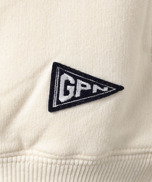 Grand PARK（グランドパーク）の「ミニ裏毛半袖スウェット（Tシャツ/カットソー・メンズ・アイボリー/ブラック/オートミール/ネイビー・MEDIUM/LARGE）」の14枚目の写真