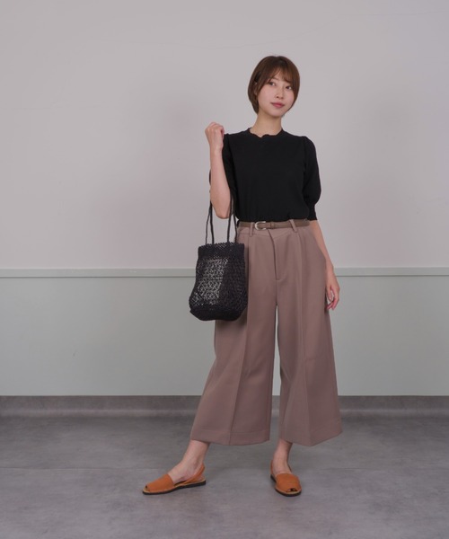 The Bagmati マクラメかごバッグ サンド/タン　新品未使用 セール】【The Bagmati/ザバグマティ】かごバッグ メタリック