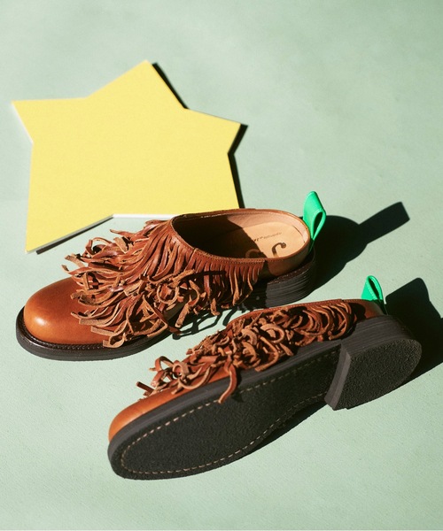 JUCO.(ジュコ)の「くせっ毛スリッポン(スリッポン・レディース・ブラウン・27.5cm/26.5cm/24.5cm/23.5cm/22.5cm)」の8枚目の写真